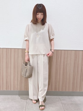 RA★SEさん（レディース・162cm）の夏コーディネート