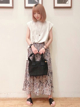 RA★SEさん（レディース・162cm）の夏コーディネート