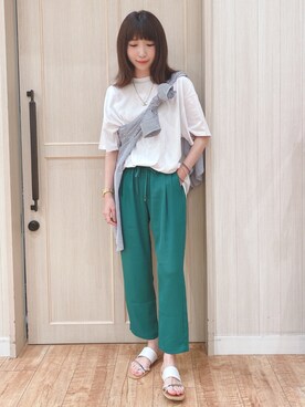 RA★SEさん（レディース・162cm）の夏コーディネート