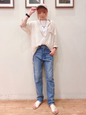 RA★SEさん（レディース・162cm）の夏コーディネート