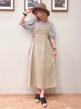 RA★SEさん（レディース・162cm）の夏コーディネート