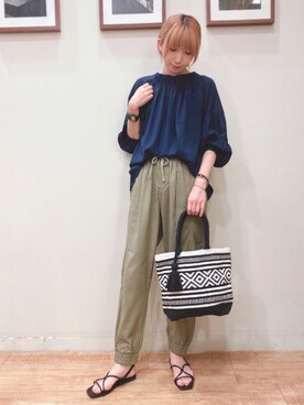 RA★SEさん（レディース・162cm）の夏コーディネート