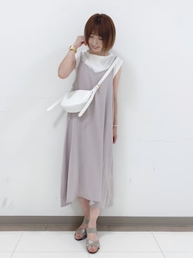 「アイテム（ワンピース/ドレス）」を使った、RA★SEさん（レディース・162cm・30代）の夏コーディネート