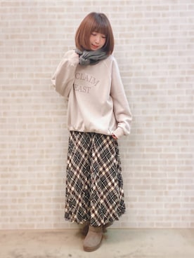 RA★SEさん(レディース・162cm)の冬コーディネート