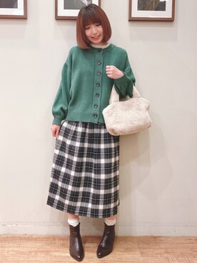 RA★SEさん（レディース・162cm）の冬コーディネート