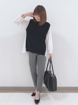 RA★SEさん（レディース・162cm）の冬コーディネート