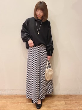 「アイテム（その他シューズ）」を使った、RA★SEさん（レディース・162cm）の春コーディネート