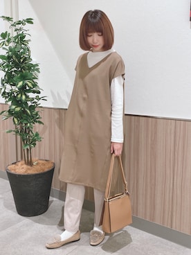 RA★SEさん（レディース・162cm）の冬コーディネート