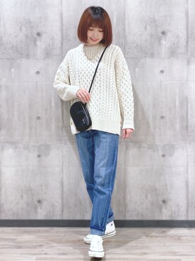 RA★SEさん（レディース・162cm）の冬コーディネート