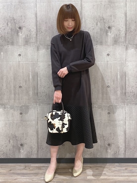 RA★SEさん（レディース・162cm）の冬コーディネート