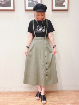 RA★SEさん（レディース・162cm）の夏コーディネート