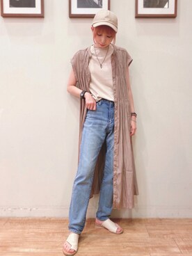 RA★SEさん（レディース・162cm）の夏コーディネート