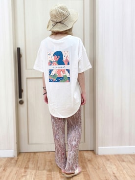 RA★SEさん（レディース・162cm）の夏コーディネート