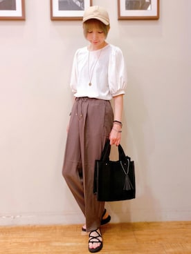 RA★SEさん（レディース・162cm）の夏コーディネート