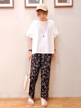 RA★SEさん（レディース・162cm）の夏コーディネート