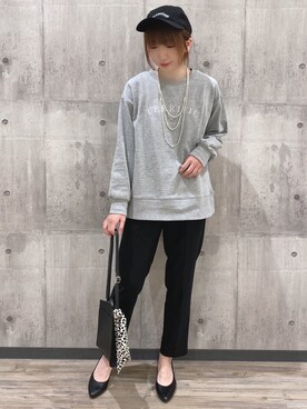 「DRESKIP（ドレスキップ）のアイテム（キャップ）」を使った、RA★SEさん（レディース・162cm）の冬コーディネート