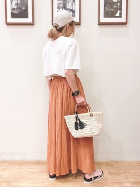 RA★SEさん（レディース・162cm）の夏コーディネート