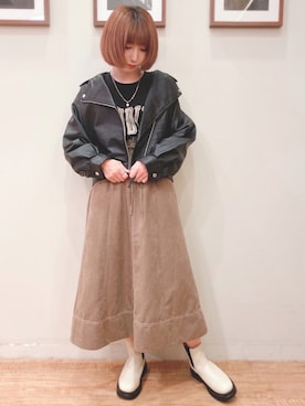 RA★SEさん（レディース・162cm）の秋コーディネート