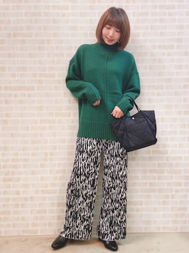 RA★SEさん（レディース・162cm）の冬コーディネート