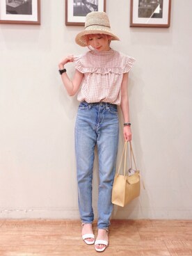 RA★SEさん（レディース・162cm）の夏コーディネート