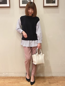 RA★SEさん（レディース・162cm）の冬コーディネート