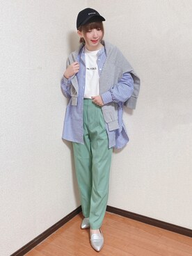 「DRESKIP（ドレスキップ）のアイテム（その他シューズ）」を使った、RA★SEさん（レディース・162cm）の春コーディネート
