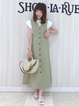 RA★SEさん（レディース・162cm）の夏コーディネート