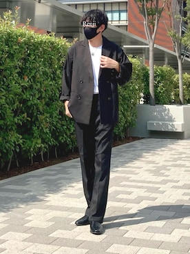 「Lee」｜「アイテム（その他）」を使った、Renjiさん（メンズ・173cm）の秋コーディネート