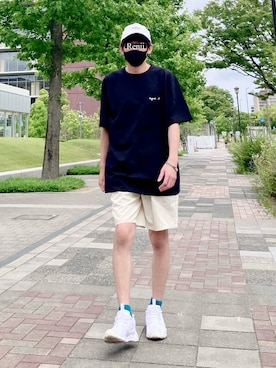 「agnesb」｜Renjiさん（メンズ・173cm）の夏コーディネート