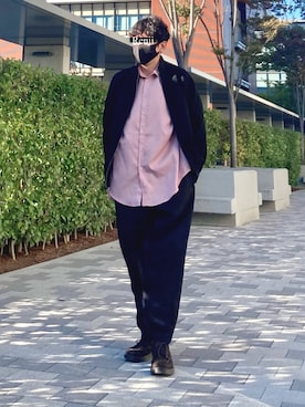 「JOKER（ジョーカー）のアイテム」を使った、Renjiさん（メンズ・173cm）の秋コーディネート