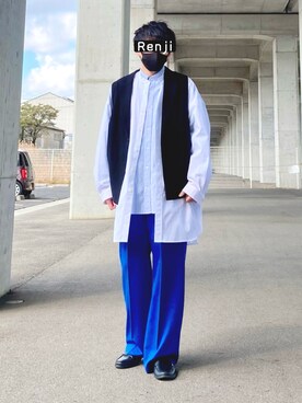 「emmaclothes」｜Renjiさん（メンズ・173cm）の冬コーディネート
