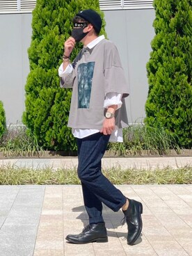 Renjiさん（メンズ・173cm）の秋コーディネート