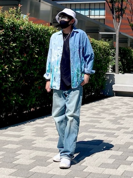 「EDWIN」｜「アイテム（その他）」を使った、Renjiさん（メンズ・173cm）の秋コーディネート