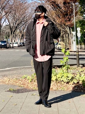 「クレアーレリノ」｜Renjiさん（メンズ・173cm）の冬コーディネート
