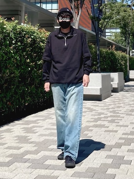 「EDWIN」｜「アイテム（その他）」を使った、Renjiさん（メンズ・173cm）の秋コーディネート