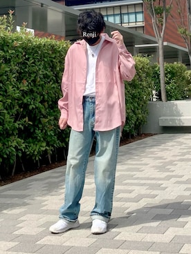 「JOKER（ジョーカー）のアイテム」を使った、Renjiさん（メンズ・173cm）の秋コーディネート