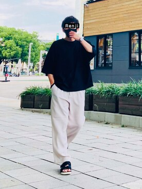 Renjiさん（メンズ・173cm）の夏コーディネート