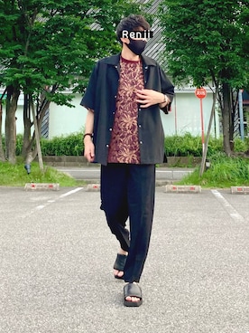 「ITEMS_URBANRESEARCH」｜Renjiさん（メンズ・173cm）の夏コーディネート