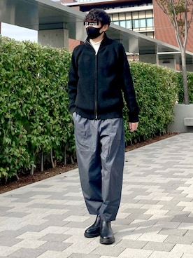 「CREARE LINO」｜Renjiさん（メンズ・173cm）の秋コーディネート