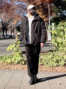 「CREARE LINO」｜Renjiさん（メンズ・173cm）の秋コーディネート