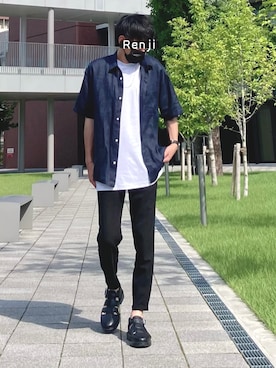 Renjiさん(メンズ・173cm)の夏コーディネート