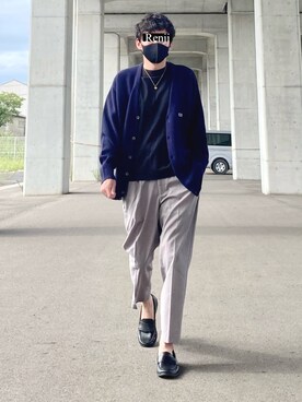 「アーバンリサーチドアーズ」｜「アイテム（その他）」を使った、Renjiさん（メンズ・173cm）の秋コーディネート