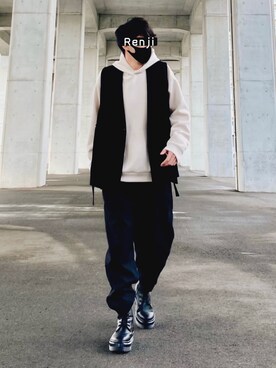 「ITEMS_URBANRESEARCH」｜Renjiさん（メンズ・173cm）の冬コーディネート