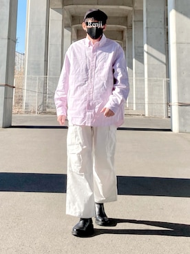 Renjiさん（メンズ・173cm）の春コーディネート