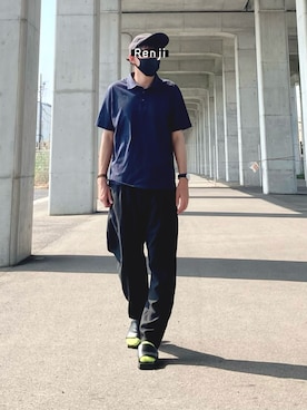 「ROSSOMEN」｜Renjiさん（メンズ・173cm）の夏コーディネート