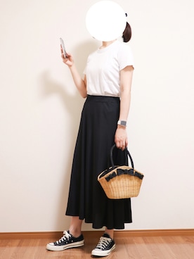 「TOCCA（トッカ）のアイテム」を使った、goma_さん（レディース・163cm）の夏コーディネート