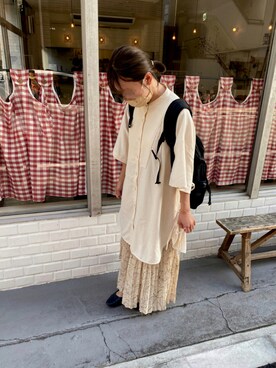 まるこさん(レディース・147cm)の夏コーディネート
