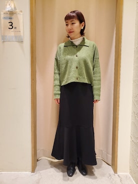 お お のさん（レディース・155cm）の冬コーディネート