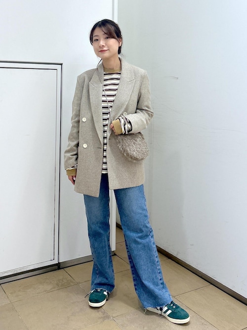 アダムエロペ　ジャケット　美品 ADAM ET ROPE'（アダムエロペ）の「ドスキンシェイプジャケット