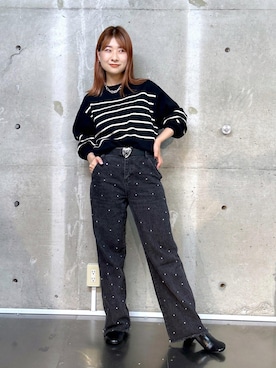 「RAIVE」｜ハヅキさん（レディース・158cm）の夏コーディネート
